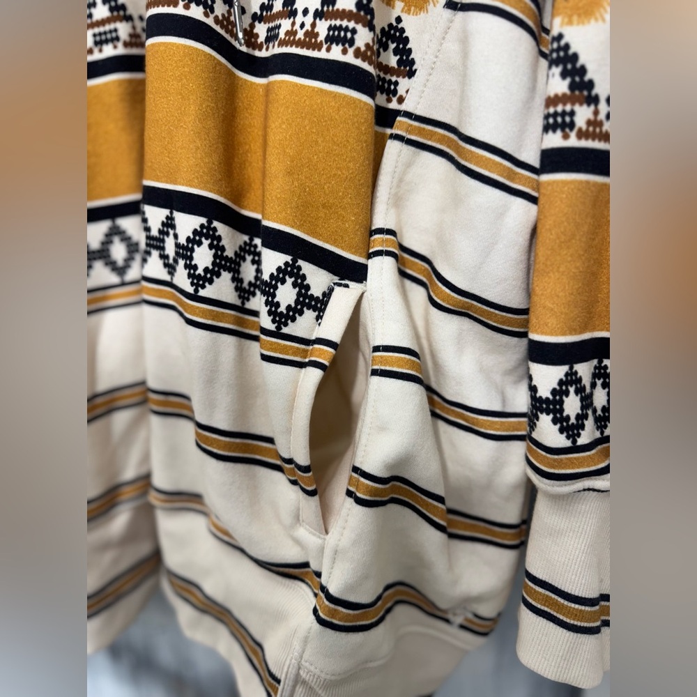 Free People Movement Sprint To The Finish Tiger Printed Hoodie - NWOT - Picture 6 of 12